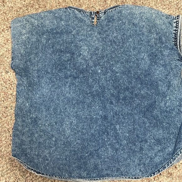 Vintage 90s denim top - Picture 5 of 5
